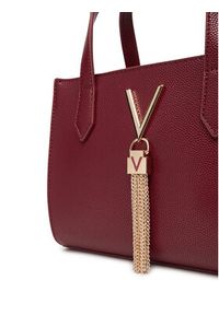 VALENTINO - Valentino Torebka Divina VBS1R415G Bordowy. Kolor: czerwony. Materiał: skórzane
