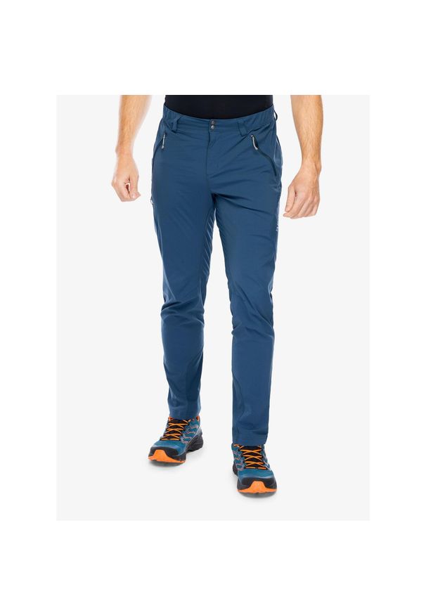 Spodnie trekkingowe męskie Rab Ascendor Light Pants. Kolor: niebieski