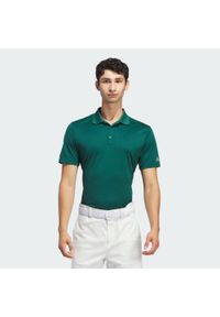 Adidas - Koszulka polo Core adidas Performance Primegreen. Typ kołnierza: polo. Kolor: zielony. Materiał: materiał. Styl: sportowy #1