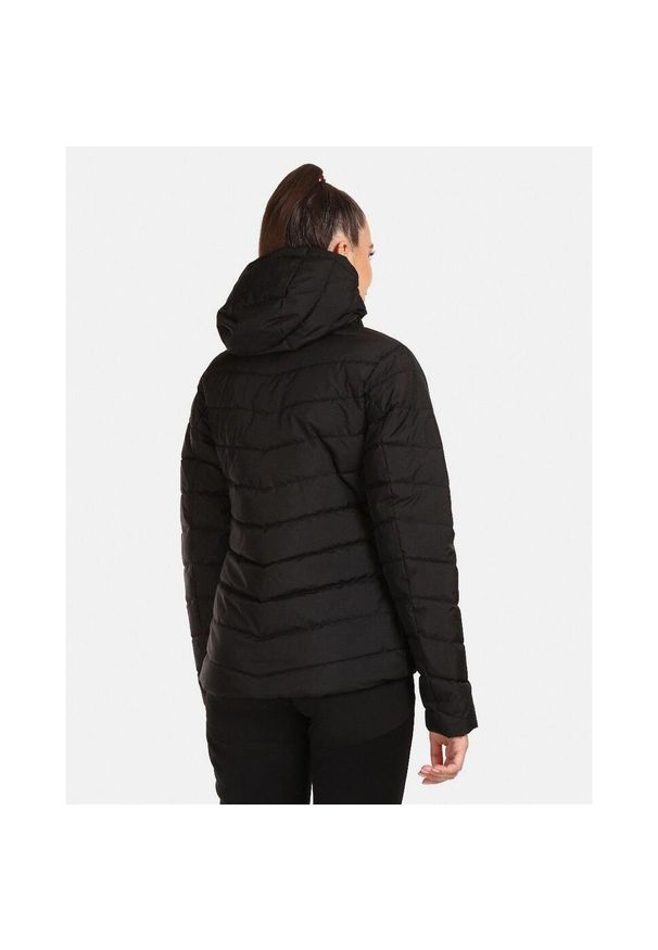 Damska kurtka puchowa Kilpi Tasha. Kolor: czarny. Materiał: puch. Sezon: zima. Sport: turystyka piesza