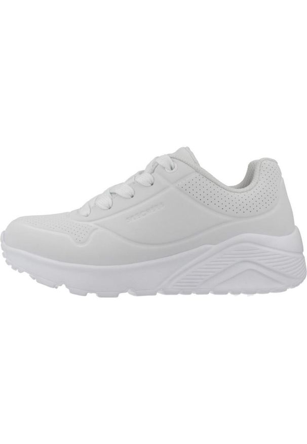 skechers - Tenisówki Skechers Model Uno Lite - Delodox Kolor Biały. Kolor: biały. Materiał: syntetyk, tkanina. Model: Skechers Sport. Sport: turystyka piesza