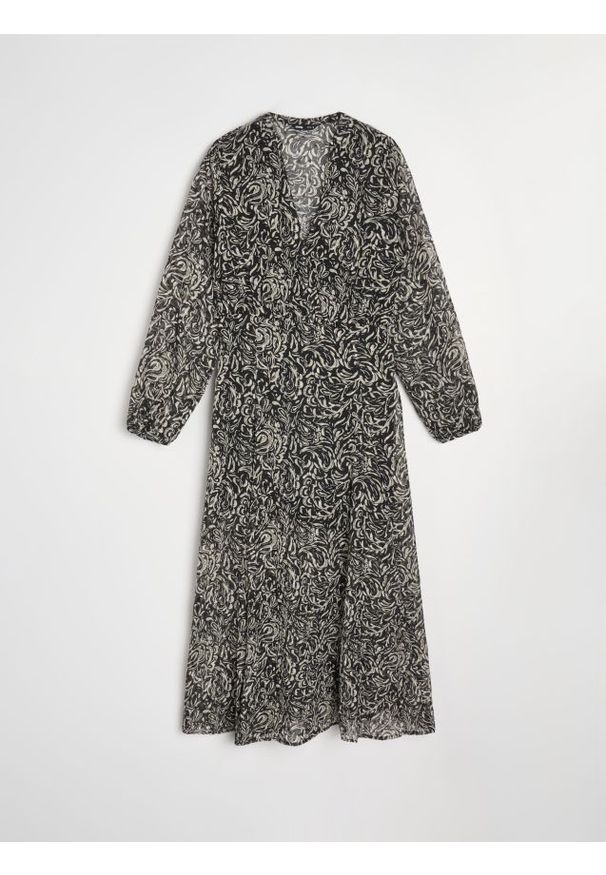 Sinsay - Sukienka szmizjerka ze wzorem - wielobarwny. Typ sukienki: szmizjerki