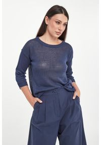Weekend Max Mara - Sweter damski lniany Cannone WEEKEND MAX MARA. Materiał: len #1
