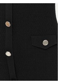 Morgan Sukienka dzianinowa 241-RMLILY Czarny Slim Fit. Kolor: czarny. Materiał: wiskoza #5