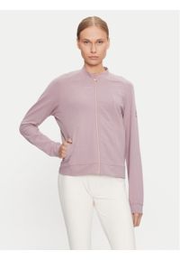 EA7 Emporio Armani Bluza 6DTM06 TJVHZ Fioletowy Regular Fit. Kolor: fioletowy. Materiał: bawełna #1