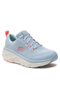 skechers - Skechers Sneakersy D'Lux Walker 2.0-Radiant Rose 150095/BLNC Błękitny. Kolor: niebieski. Materiał: materiał, mesh