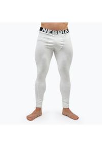 Legginsy NEBBIA Discipline. Kolor: biały. Sport: fitness #1