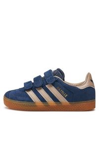 Adidas - adidas Sneakersy Gazelle Kids IE8675 Niebieski. Kolor: niebieski. Materiał: zamsz, skóra. Model: Adidas Gazelle #5