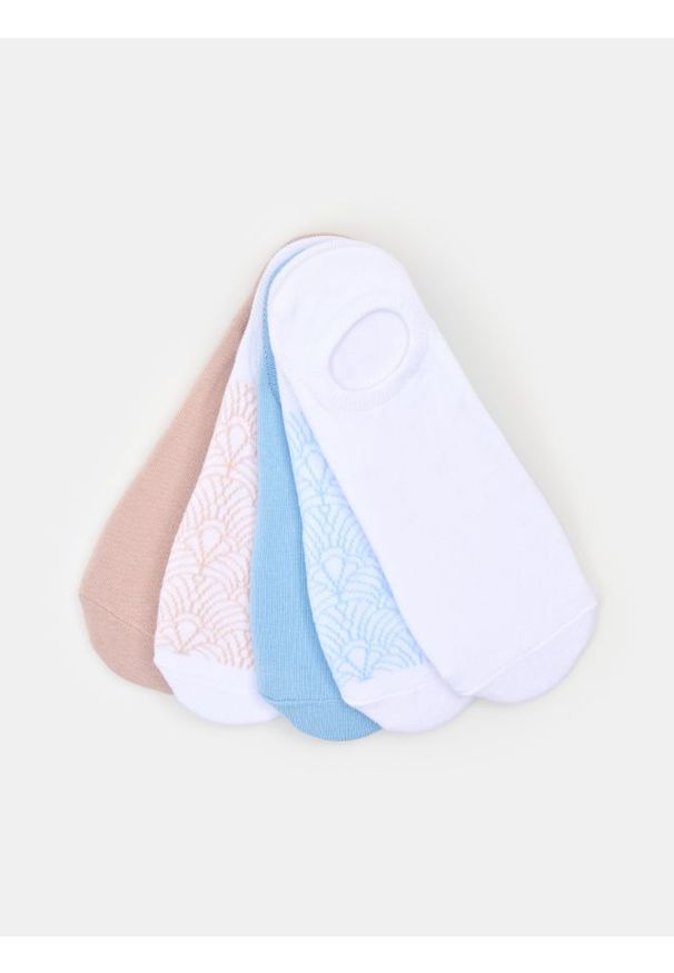 Sinsay - Krótkie skarpetki 5 pack - wielobarwny