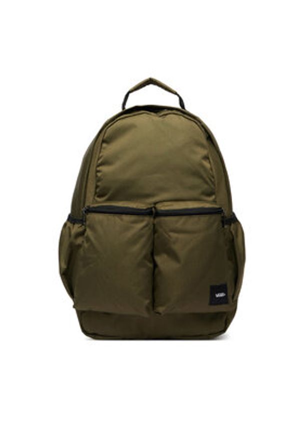 Vans Plecak VN000SUBFR11 Zielony. Kolor: zielony. Materiał: skóra