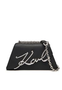 Karl Lagerfeld - KARL LAGERFELD Torebka A3W30138 Czarny. Kolor: czarny. Materiał: skórzane