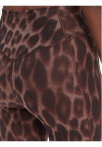 Adidas - adidas Legginsy Optime Essentials Workout KA6346 Brązowy Slim Fit. Kolor: brązowy. Materiał: syntetyk #3