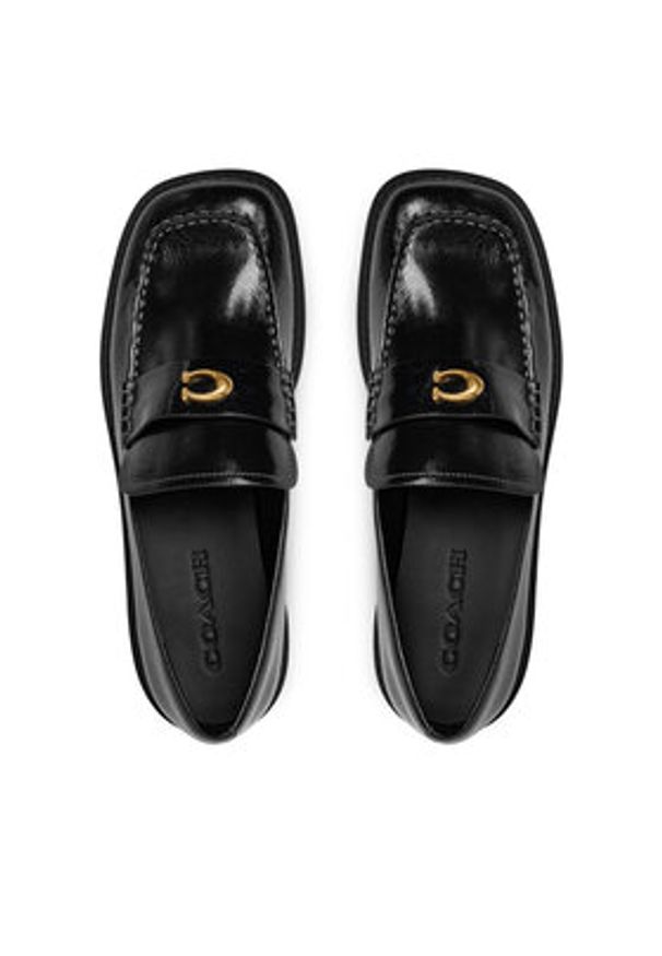 Coach Loafersy CCH83 Czarny. Kolor: czarny. Materiał: skóra