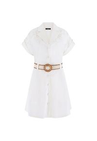 Marciano Guess Sukienka codzienna 182406 Beżowy Classic Fit. Okazja: na co dzień. Kolor: beżowy. Typ sukienki: proste. Styl: casual #5