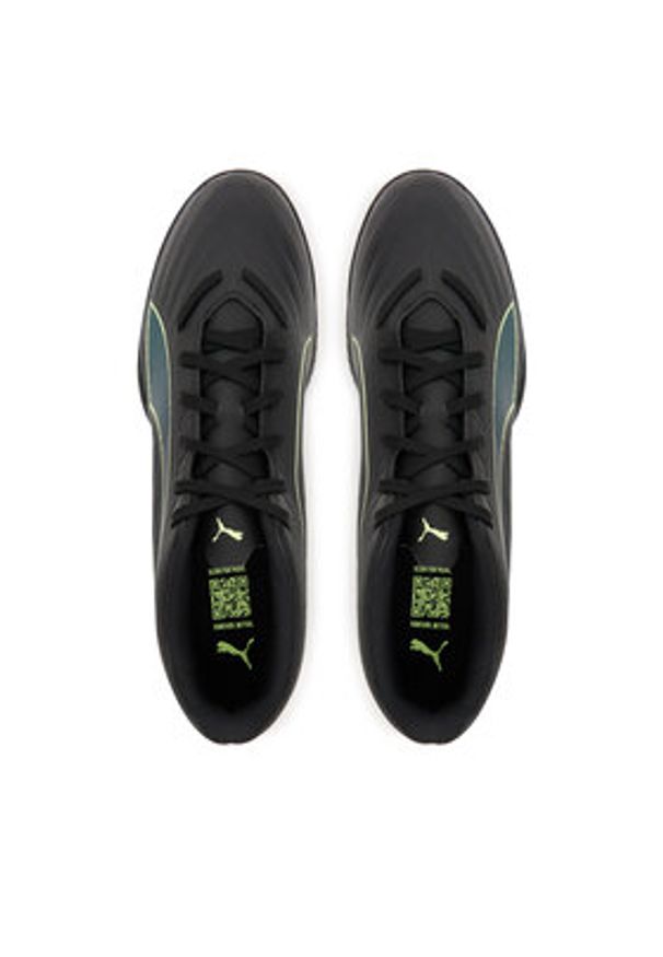 Puma Buty do piłki nożnej Ultra 6 Play Tt 108542 02 Czarny. Kolor: czarny. Materiał: skóra