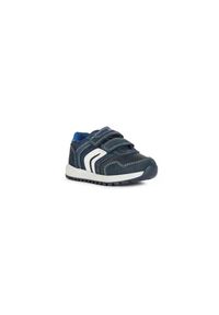 Garcon B ALBEN Bleu Bleu Geox. Kolor: niebieski. Sport: turystyka piesza