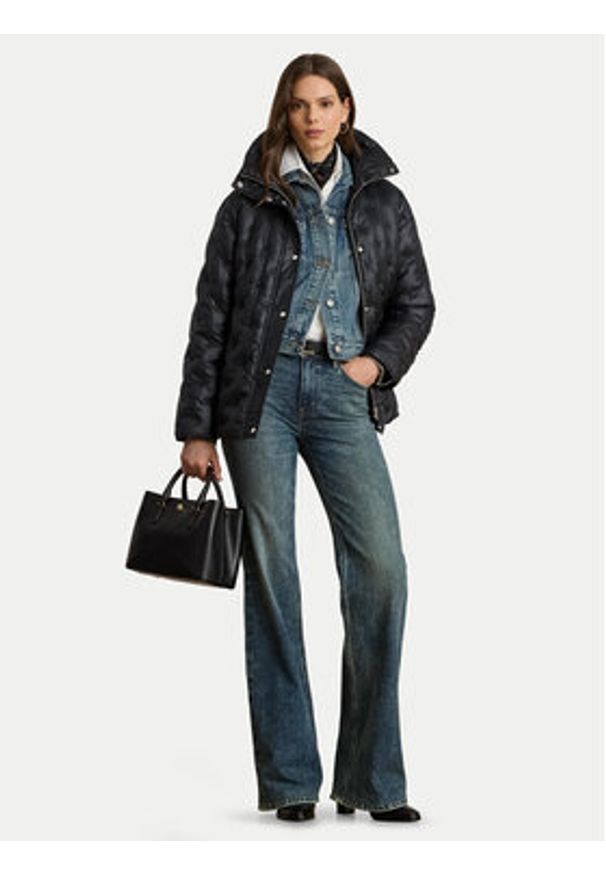 Lauren Ralph Lauren - LAUREN RALPH LAUREN Kurtka przejściowa 297980104001 Czarny Regular Fit. Kolor: czarny. Materiał: syntetyk