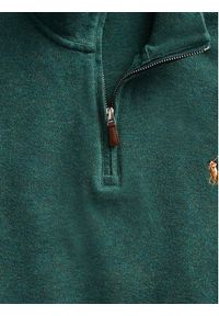 Polo Ralph Lauren Sweter 7,10672E+11 Zielony Regular Fit. Typ kołnierza: polo. Kolor: zielony. Materiał: bawełna