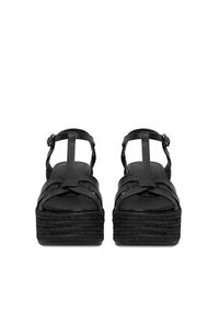 Badura Espadryle EO-AMARI-LT0228-26-805 Czarny. Kolor: czarny. Materiał: skóra #2