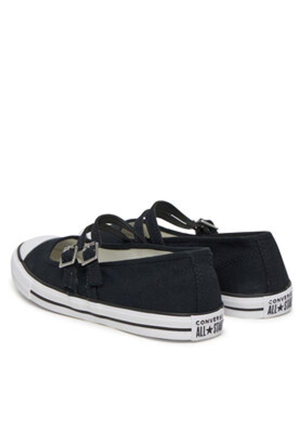 Converse Baleriny Chuck Taylor All Star Dainty Mary Jane A11551C Czarny. Kolor: czarny. Materiał: materiał