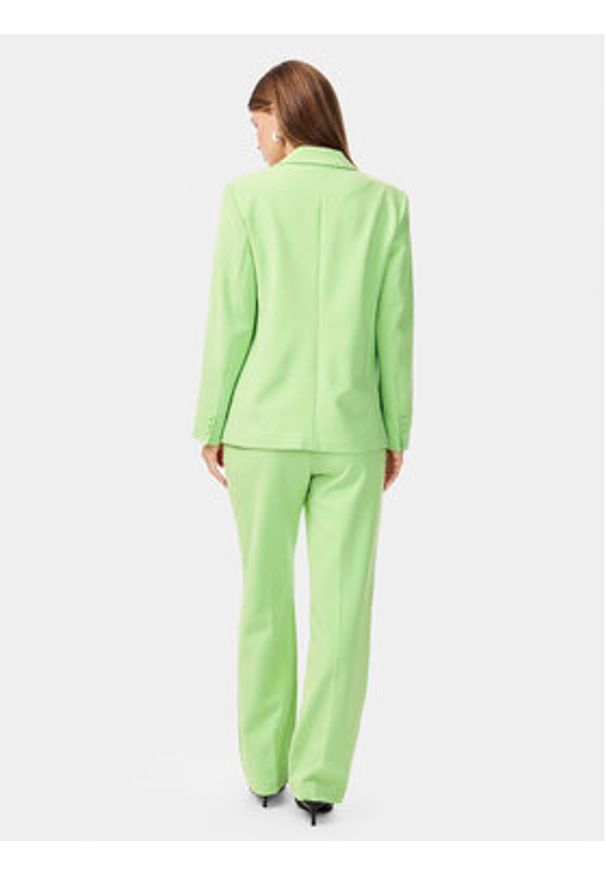 YAS Marynarka Likka 26030741 Zielony Regular Fit. Kolor: zielony. Materiał: syntetyk