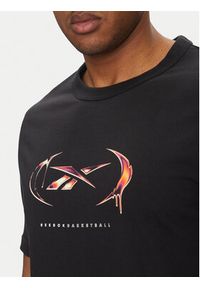 Reebok T-Shirt 100218818 Czarny Regular Fit. Kolor: czarny. Materiał: bawełna #3