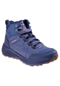 Hi-tec - Buty Damskie Granise Mid Cut. Kolor: różowy, niebieski, wielokolorowy. Styl: sportowy