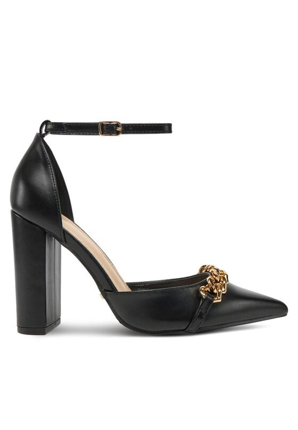 DeeZee Czółenka HT93996-A5 Czarny. Kolor: czarny. Materiał: syntetyk, materiał