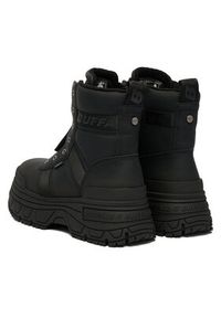 Buffalo Trzewiki Fusion Front Zip 1270130 Czarny. Kolor: czarny. Materiał: skóra #6