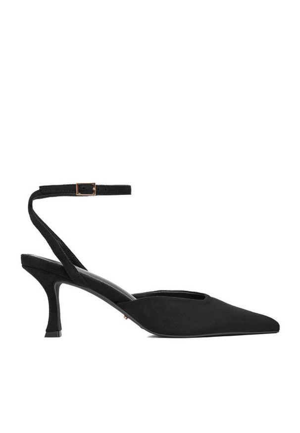 DeeZee Czółenka CEO-CWBFS11610 Czarny. Kolor: czarny. Materiał: materiał