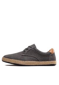 Lanetti Espadryle 121AM0280 Szary. Kolor: szary. Materiał: materiał #3