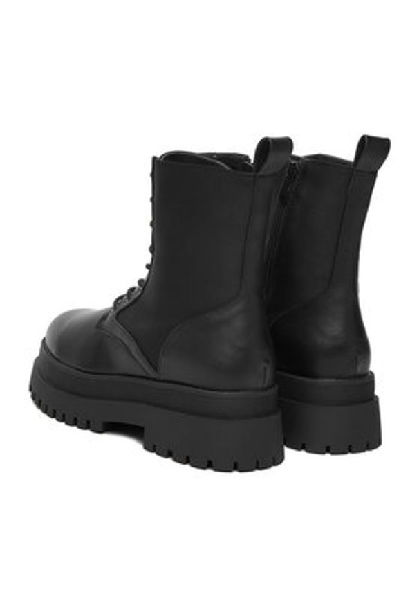 DeeZee Trzewiki 13295-13 Czarny. Kolor: czarny. Materiał: syntetyk, materiał