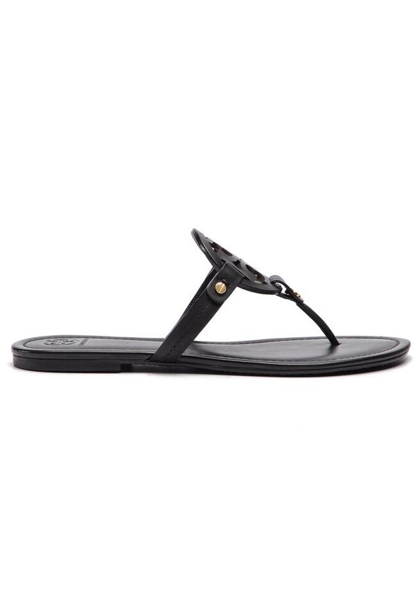 Japonki Tory Burch. Kolor: czarny