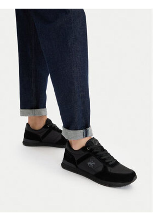 Beverly Hills Polo Club Sneakersy CEO-IVO-01 V5 Czarny. Kolor: czarny. Materiał: materiał