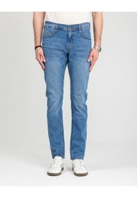 Męskie Spodnie Jeansowe Mustang Style Oregon Tapered Denim Blue 1018014 5000 682 #8