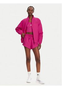 Adidas - adidas Szorty sportowe Z.N.E. Woven JP4195 Różowy Loose Fit. Kolor: różowy. Materiał: syntetyk #3