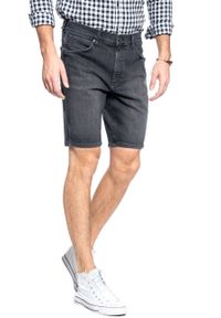 Wrangler - MĘSKIE SZORTY JEANSOWE WRANGLER 5 POCKET SHORT LIKE A CHAMP W14CHT120. Materiał: jeans #3