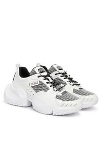 Versace Jeans Couture Sneakersy 80YA3SU4 ZSD89 Biały. Kolor: biały. Materiał: mesh #5