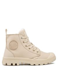 Palladium Trapery Pampa Hi Zip Wl 95982-217-M Beżowy. Kolor: beżowy. Materiał: nubuk, skóra