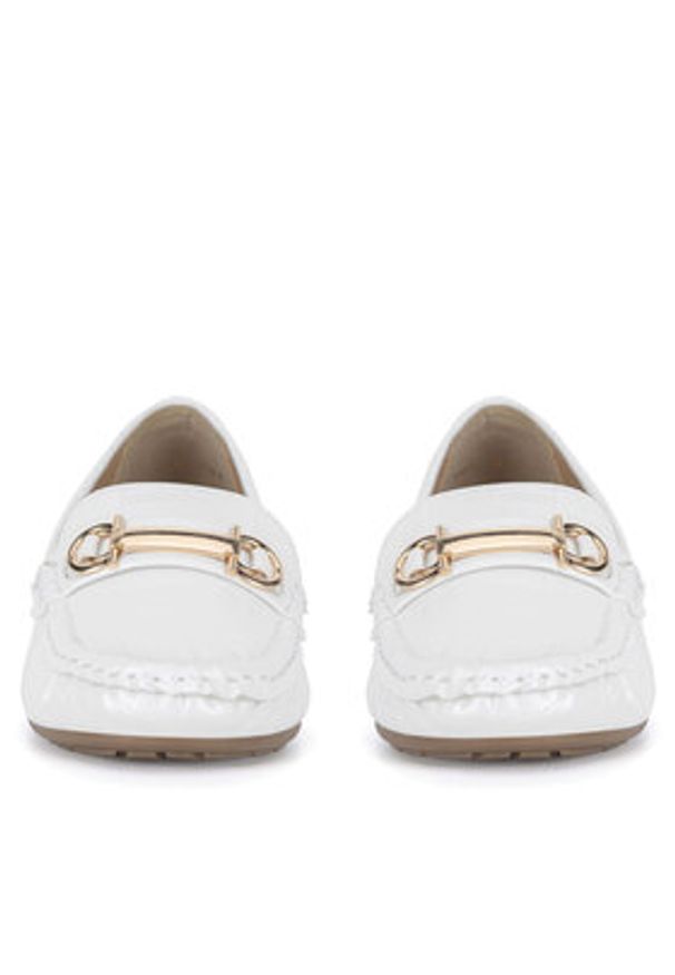 Jenny Fairy Mokasyny WFA1010-4 Biały. Kolor: biały. Materiał: syntetyk