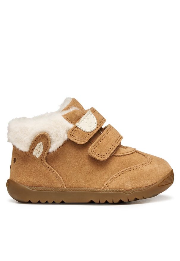 Sneakersy Geox. Kolor: brązowy