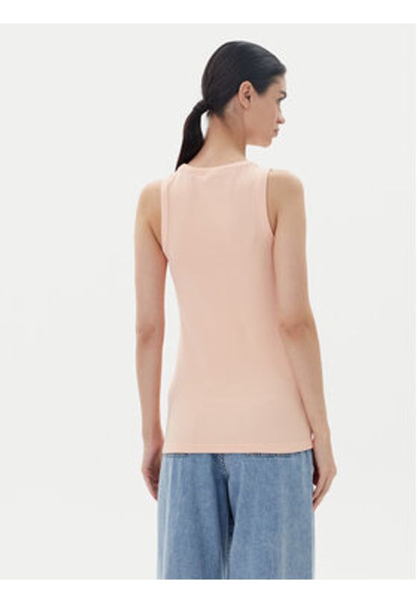 BOSS Top C-Ematite 50536985 Pomarańczowy Slim Fit. Kolor: pomarańczowy. Materiał: bawełna