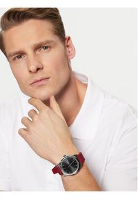 TOMMY HILFIGER - Tommy Hilfiger Zegarek 1710615 Czerwony. Kolor: czerwony #5