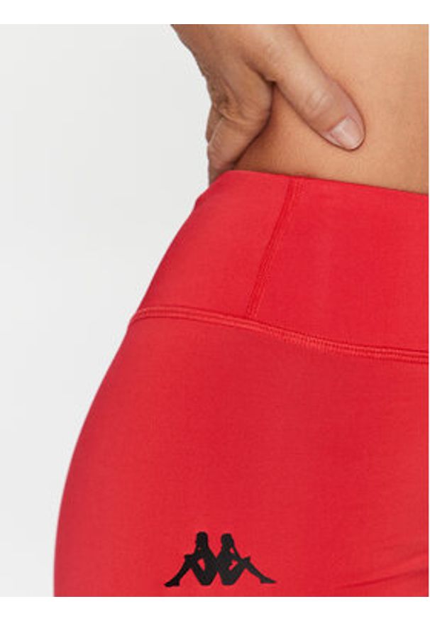 Kappa Szorty sportowe 312084 Różowy Skinny Fit. Kolor: różowy. Materiał: syntetyk