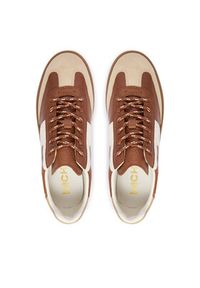 MICHAEL Michael Kors Sneakersy Jovie 43T6JVFS2L Brązowy. Kolor: brązowy. Materiał: skóra #3