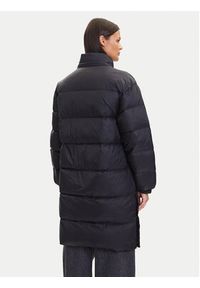 Calvin Klein Jeans Płaszcz zimowy Essential LV047D502G Czarny Regular Fit. Kolor: czarny. Materiał: syntetyk. Sezon: zima