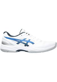 Buty Asics Gel Court Hunter 3 M 1071A088-101 białe. Zapięcie: sznurówki. Kolor: biały. Materiał: syntetyk, guma. Szerokość cholewki: normalna. Sport: siatkówka, fitness