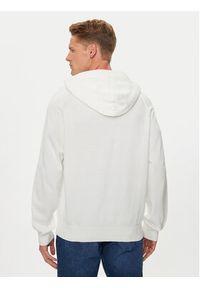 TOMMY HILFIGER - Tommy Hilfiger Bluza MW0MW35515 Biały Regular Fit. Kolor: biały. Materiał: bawełna #4