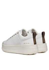 Geox Sneakersy D Spherica Ecub-2 D46WVA 00085 C1000 Biały. Kolor: biały. Materiał: skóra #2