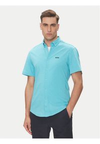 BOSS Koszula B_MOTION_S 50533149 Błękitny Regular Fit. Kolor: niebieski. Materiał: bawełna